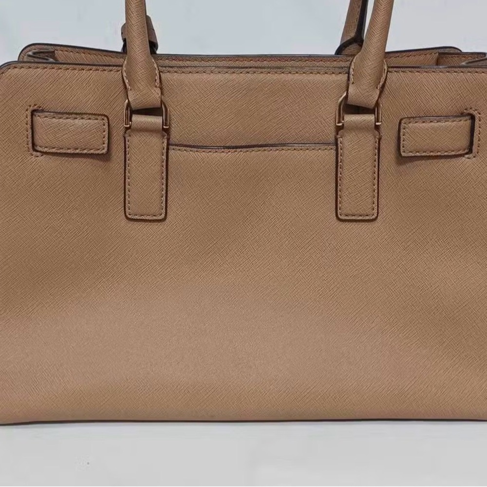 Michael Kors Tan Leather Satchel - Picture 2 of 7